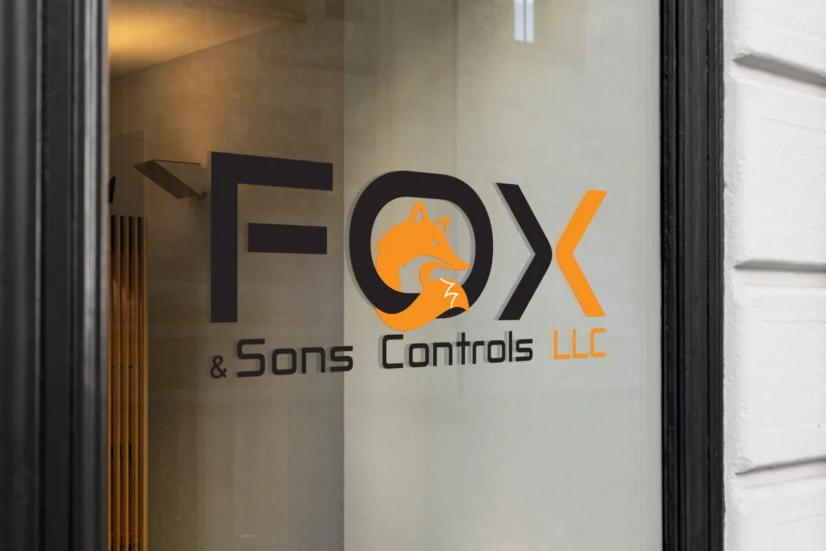 Fox and Sons Controls logo designed by Zandyr Meakin
