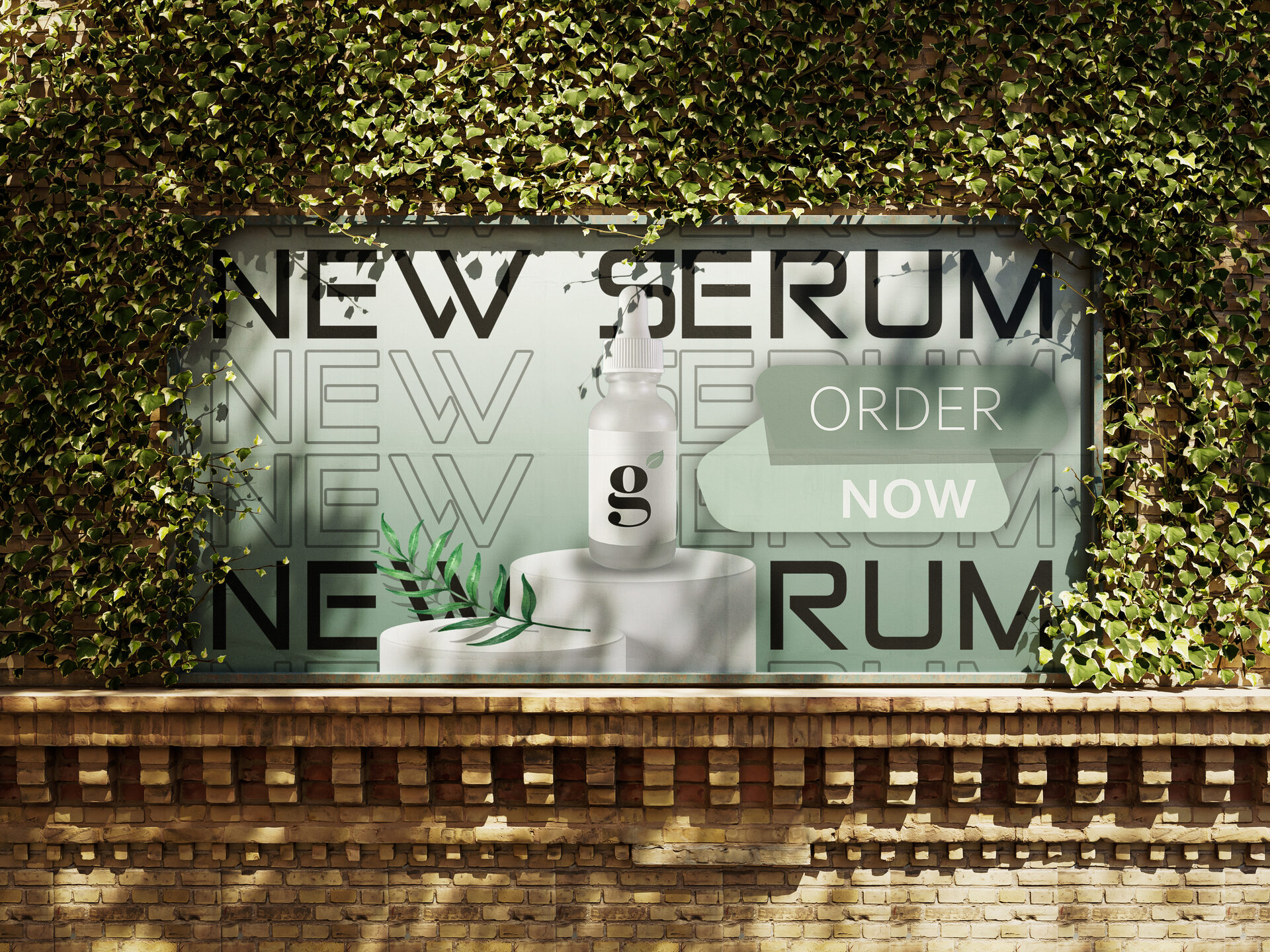 greenAURA Promotion Billboard Design